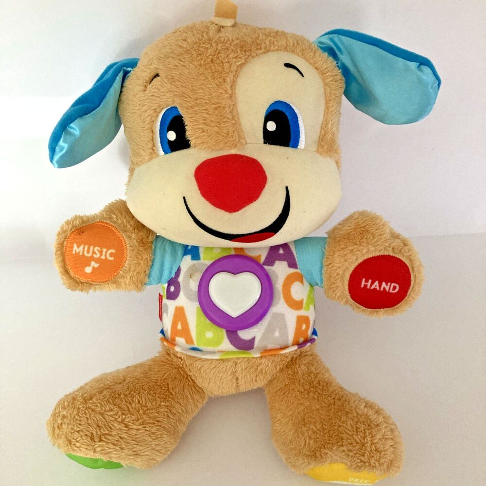 Fisher Price Laugh Learn Smart Stages Puppy Plush Musical Toy Tested Works